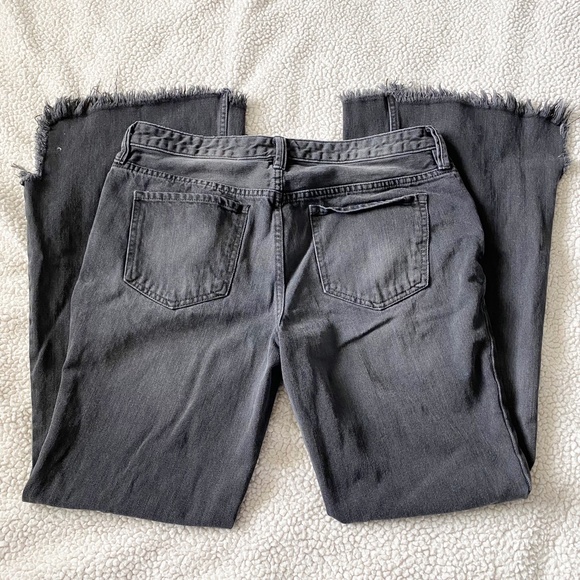 Free People We The Free Vintage Flare Jeans with Raw Hems Size 31 - Picture 6 of 8